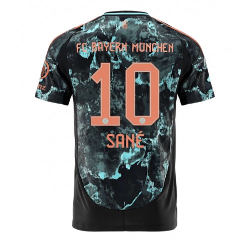 Fotbalové Dres Bayern Munich Leroy Sane #10 Venkovní 2024-25 Krátký Rukáv